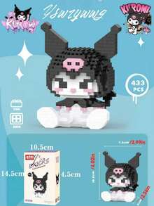 SANRIO Đồ chơi  của , giúp cải thiện khả năng tập trung, thích hợp để trang trí phòng, làm quà sinh nhật, trò chơi tiệc tùng, bộ dụng cụ thủ công tự làm, mô hình lắp ráp động vật và tượng nhỏ. Quà tặng ngày Valentine, quà sinh nhật, quà tặng hoàn hảo, quà tặng vui nhộn (Đóng gói ngẫu nhiên) - Một cỡ - Xem 15