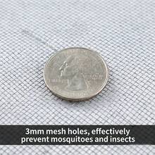 High Density Anti-Mosquito Anti-Insect Mesh Screen, Customizable DIY, Multi-Purpose Door & Window Screening, Breathable - 001 - View 4