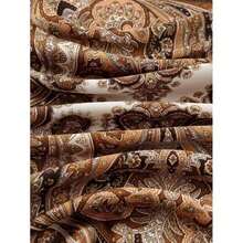 1pc Women Scarf Simple Printed 70cm Square Scarf, New Stylish Bandana For Women, Versatile Waist Tie, Hair Accessory Witch Silk Scarves - 彩色 - 查看 5