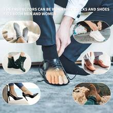 6pcs Silicone Toe Sleeves | Toe Protectors - Sports Style, Washable - White - View 4