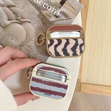 琥珀色豹纹纹理保护壳，兼容三星 Buds 3/Buds 3 Pro 耳机，低调奢华设计 - 彩色 - 查看 11