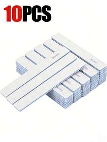 50pcs (80/80, 100/180) Coarse Grit Nail Files, Acrylic Nail Sanding Boards, Professional Manicure Tools, Suitable For Home & Salon, Durable & Washable - Multicolor - View 7