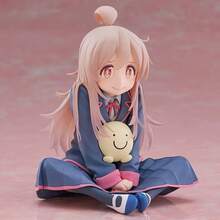 Collectible PVC Anime Girl Figure With Rich Facial Expressions And Soft Colors - Golden Hair, Pink Eyes, And Pink Decorative Clothing, Dynamic Pose Holding A Yellow Pillow - Charming Desktop/Bookshelf Decoration, A Perfect Gift For Anime Fans (Christmas/Birthday/Halloween/Anniversaries). - Cô gái tóc vàng - Xem 3