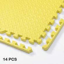 14片装 30*30厘米/11.81*11.81英寸 互锁式地垫，减震地板，加厚卧室垫，适用于露台、健身房、瑜伽室、培训学校等场所。 - 彩色 - 查看 31