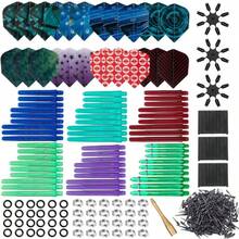 Deluxe Darts Tune Kit Box Flights, Sharpener, Shafts, O - Rings, Flight Savers, Accessories 10446 - Flights/Shafts/Tips - 10446-flights/Shafts/Tips - View 2