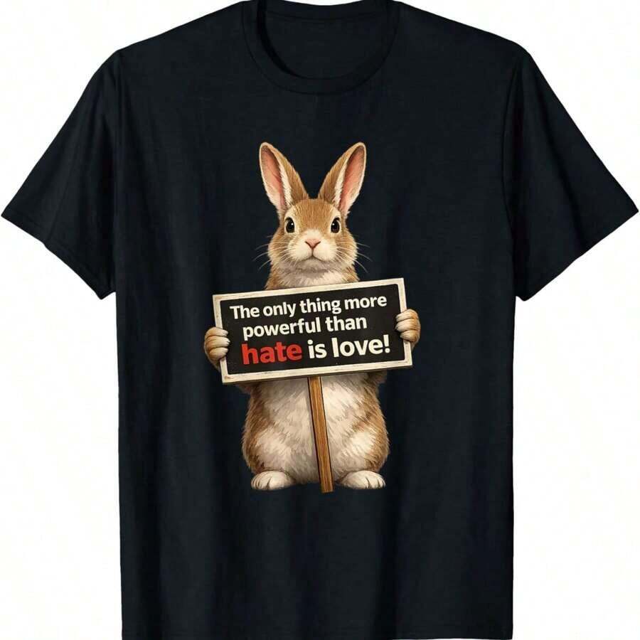 Only Thing More Powerful Than Hate Is Love-Shirt