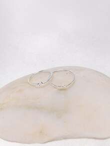 1pc 22G Nose Rings Hoops 925 Sterling Silver Piercing Septum Clicker Rings Cartilage Earring Helix Jewelry - Silver - View 5