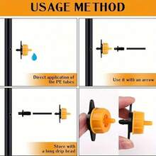 Plastic Drip Irrigation Device, Pressure Compensation Drip Irrigation System, Constant Flow Head, Used For Garden Irrigation, Lawn Care, Irrigation Equipment - Irrigation Drippers - View 3