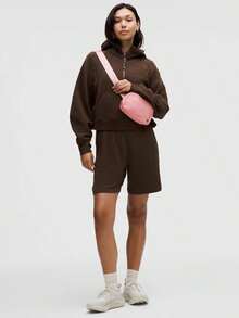 Lululemon Everywhere Belt Bag 1L-For Yoga Gym Running-Sweat-Wicking-Yoga-All Seasons Sport-Spring/Summer-Autumn/Winter-Back To School- Mother's Day Gifts-Father's Day Gift - 茶玫瑰 - 查看 3