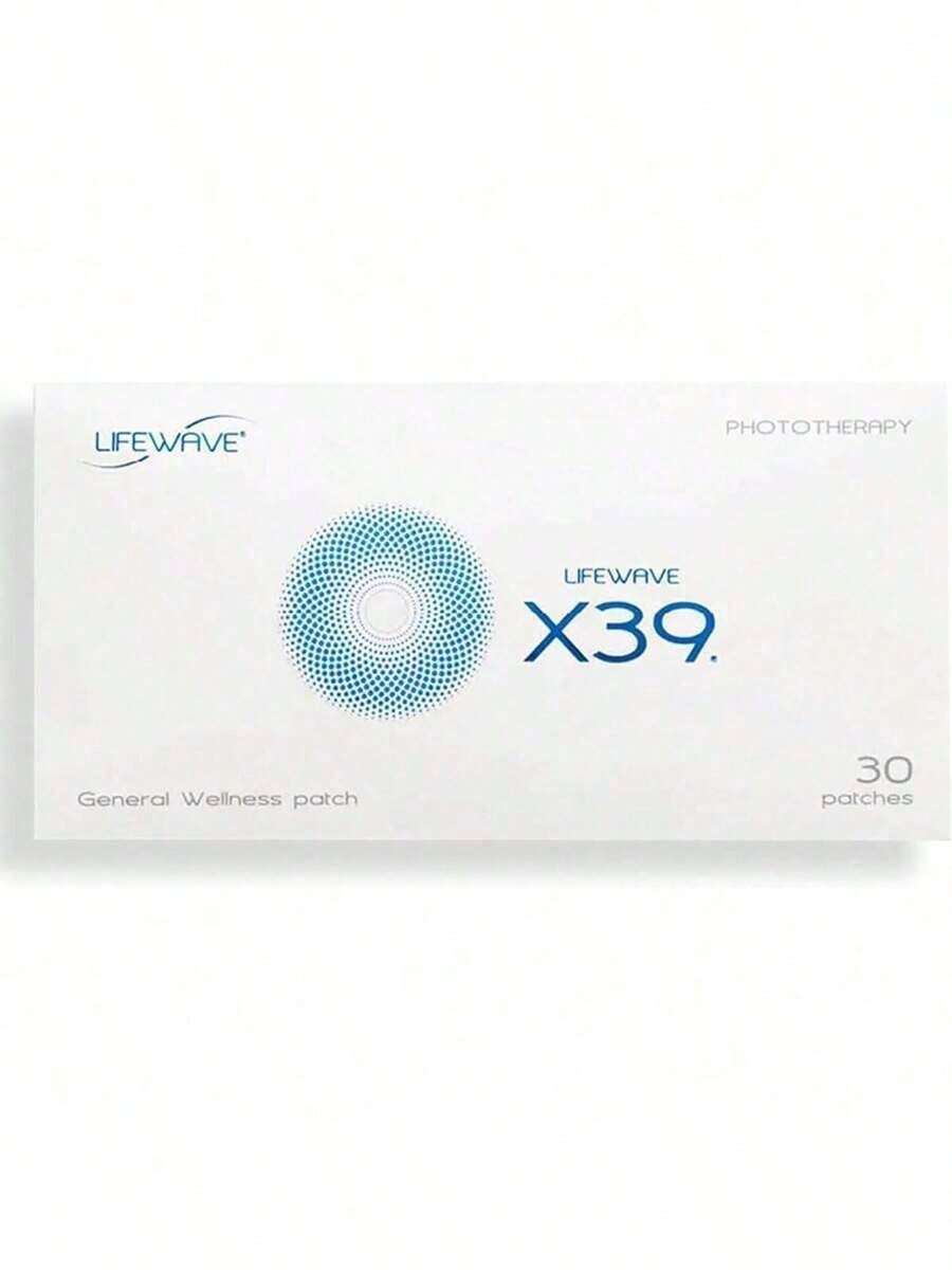LifeWave X39 Patches - Supports Improvements Of Strength And Stamina - Supports Improved Exercise Performance - No  Or Stimulants - Innovative Patch Technology For Enhanced Wellness - 30 Patches - 1 - View 1
