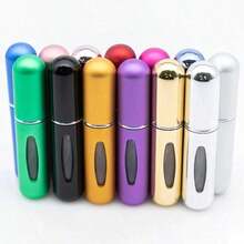 1PC Mini Refillable Perfume Bottle Atomizer Aluminum Spray Portable Portable Travel Liquid Container Cosmetics Dispenser Tool - 1 cái 5ml - Xem 4