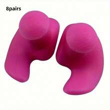 Tapones de oído de silicona para natación, tamaño grande y pequeño, tapones de oído impermeables en espiral profesionales - B - Ver 25
