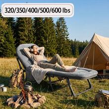 AORAN 75-Inch Folding Bed, Camping Bed, Portable Folding Guest Bed, Bearing 320/370/400/500/600 Lbs Adult Outdoor Travel Bed, Suitable For Patios And Camping Elegant Outdoor Furniture, Outdoor Only - 折疊床 - 查看 1
