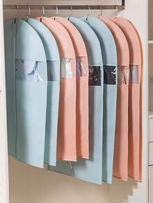 1pc Non-Woven Fabric 3D Dust Cover, Thickened Suit Dust Cover, Washable Garment Dust Cover - Multicolor - View 1