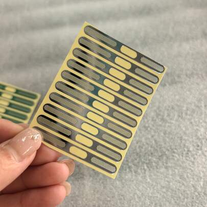 10pcs Metal Mesh Dust-Proof Stickers Compatible With IPhone 17 Pro/17 Pro Max/17/16-12 Series, Prevent Dust And Scratches, Universal Design, No Sound Blockage