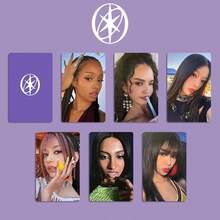 K-Pop KATSEYE GOLDEN HOUR Part4 LNGSHOT <Saucin'><Backseat><FaceTime> 8pcs/4pcs/6pcs Collectible Photo Cards Set - Fanmade Scrapbook Kit, K-Pop Birthday Gift Trading Cards With Display Box, Bookmark Set, Collection Card Valentine's Day Gift Small Gift Popular Group Support Card, Collection Small Card - Multicolor - View 1