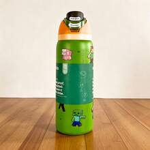 Owal'aWater Bottle 32oz,Multiple Colors Are Available,With Straw,Heat Preservation Time More Than 24 Hours, Cold And Hot Water Can Be Insulated, Can Make Coffee, Frozen Drinks, Beautiful Appearance, Exquisite Workmanship, Suitable For Camping, Work, Indoor Use. - -32oz - 查看 3