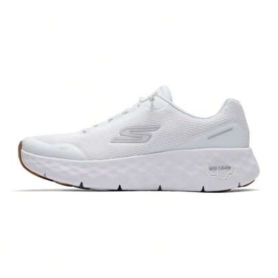 Skechers Giày thể thao nam GO WALK MAX CUSHIONING FLEX có độ đàn hồi cao, giày chạy bộ thoải mái, nhẹ nhàng, thích hợp cho hoạt động ngoài trời hàng ngày (mã sản phẩm 217113-WHT)