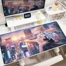 HD Wuthering Waves Mornye Anime Mouse Pad Computer Table Desk Mat Gaming Room Accessories Kawaii Gamer Comic Mousepad Pc Cushion - Thế chiến thứ 5 - Xem 20