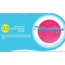 Floating Durable Soft Pet Toys, Interactive Training Supplies For Dogs - Multicolor - View 8