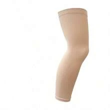1 chiếc ống bảo vệ đầu gối siêu dài, mỏng, thích hợp để chống nắng, tập thể dục, thấm hút mồ hôi và thoáng khí, bảo vệ hiệu quả, thích hợp cho mùa hè. - màu đen - Xem 28
