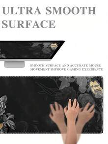 Mouse Pad Desk Mat, Non-Slip Rubber Base, Multi-Size Available, Decorative Desk Pad For Room Decor & Back To School - View 5