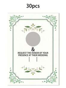 Customized Wedding Invitation, Customized Photo Wedding Invitation Card, Wedding Greeting Card, Wedding Invitation, Can Customize Photo, Name, Time, Location Information - Multicolor - View 13