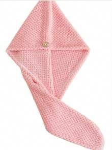 1/3pcs Ultra-Fine Fiber Hair Drying Towel/Cap, High-Quality Quick-Drying Super Absorbent Soft & Comfortable Hair Wrap, Suitable For Frizzy, Curly, Damaged Hair, Essential For Bathroom, Home, Travel, Gym (Multi-Color Set), Summer Hair Turban - Multicolor - View 11