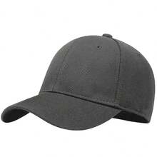 1pc Men's Solid Color Fully Enclosed Baseball Cap, Elastic Fashion Sports Hat, Outdoor Sun Protection Casual Hat For Spring, Autumn Travel, Beach Vacation - Multicolor - View 18