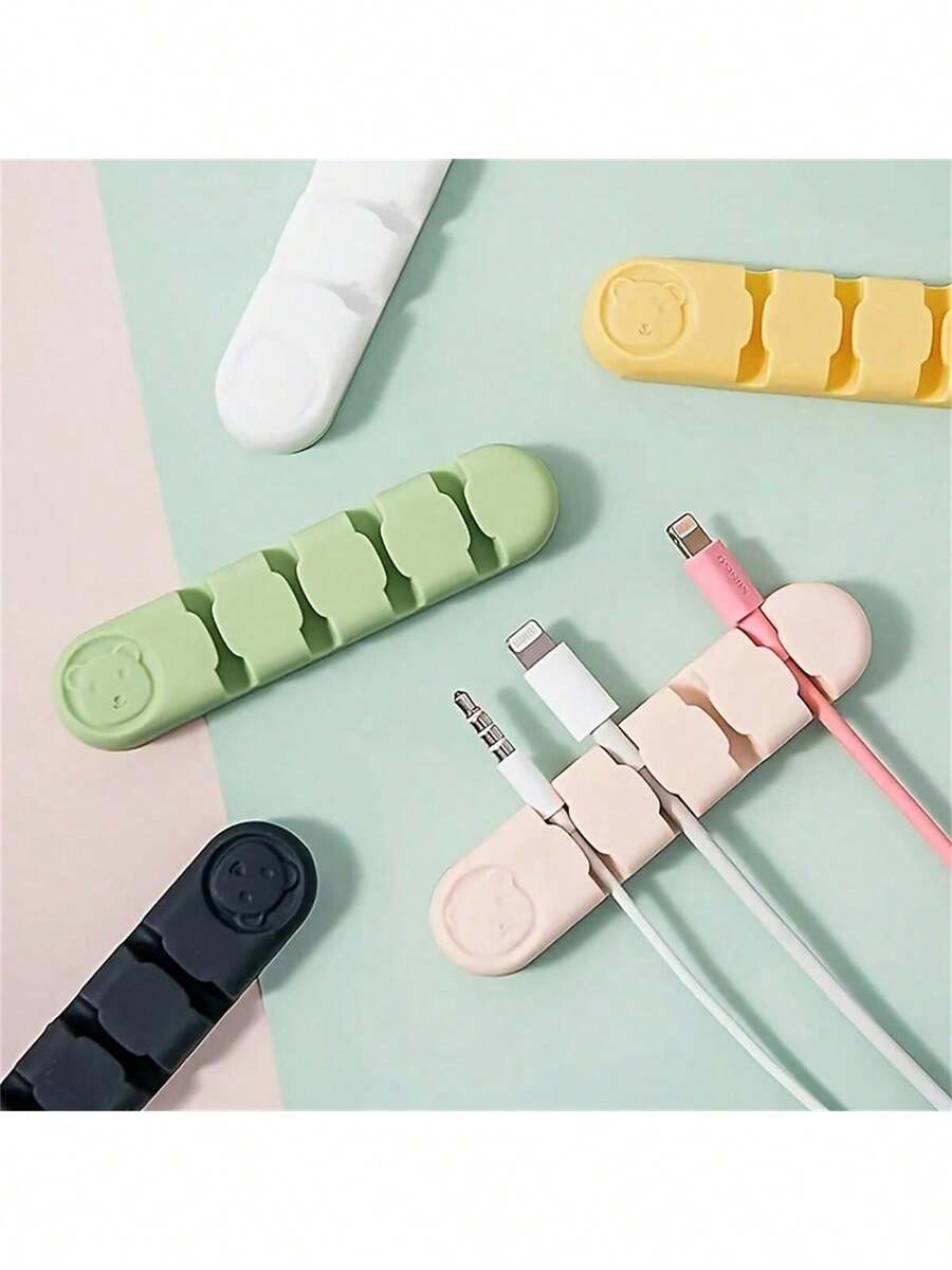 多色创意卡通电线整理器 办公桌办公用品 办公配件 - A - 查看 1