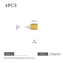 4pcs 304 Stainless Steel 18K Gold-Plated Multi-Style Adjustable Ring Tray Base DIY Charm Jewelry Making Accessories Women's Stainless Steel Jewellery Crafting Components - Ring Setting - View 17