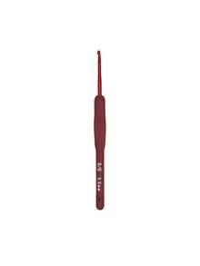 1Pc Soft Handle Alumina Crochet Hooks With Perfect Ergonomics, Ranging From 2mm To 6mm, Suitable For Hand Crochet Hook Set Suitable For Beginners And Experienced Crochet Enthusiasts, Perfect DIY Knitting Accessories Sewing Accessories Crochet Hooks Sweaters Knitting Hooks TRP Silicone Aluminum Hook Needles - Red - View 19