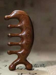 放松舒缓压力梳子，头部和手部按摩器，节日送礼佳品！ - 加壓梳 - 查看 4