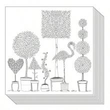 Adult Coloring Book For Gardening, Stress-Relieving Coloring Pages Featuring Flowers, Butterflies, Plants And Fairy Gardens, Helpful For Relaxation, Anxiety And Stress Relief, Suitable As Gift For Women And Men - Garden Coloring Book - View 4