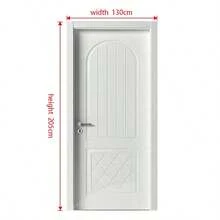 白色磁性蚊帐帘，免打孔自粘式磁性纱门，家用，安装简便，卧室隔断帘，自动闭合 - 白色左開 - 查看 84