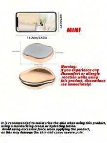 Full Body Painless Crystal Hair Removal Device, Reusable Crystal Leg Hair Removal Tool, Smooth Arms, Legs And Back, Eliminates Shaving Stinging And Chemical Irritation, Hair Removal Tool, Glass Hair Removal Device - Multiple Styles - View 9
