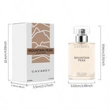 1 sticlă de 50 ml, parfum pentru peisaj, fără alcool, proaspăt și de lungă durată, delicat și neiritant. Spray unisex, aromă de lungă durată, fără alcool, emite un parfum persistent. Design compact al sticlei pentru o transportare ușoară, vă permite să vă cufundați într-un parfum captivant oricând, oriunde. - Multicolor - Vizualizare 2