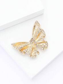 Luxury Glossy Bow Brooches - Fashion Novelty Pins For Women Unisex Casual Party Jewelry Accessories / Friends Gifts Badges Decoration - Bow - View 4