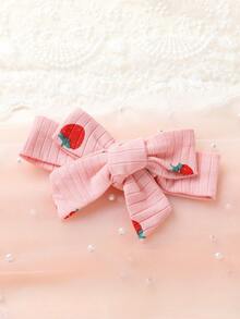 Bộ 4 món đồ dễ thương cho bé gái, kiểu dáng giản dị và thời trang, mềm mại và thoải mái, gồm áo liền quần và băng đô dệt kim họa tiết dâu tây và anh đào, phù hợp cho bé gái sơ sinh, mặc hàng ngày, đi nghỉ mát, dự tiệc, chụp ảnh, hoạt động ngoài trời, mùa hè. - Nhiều màu - Xem 11