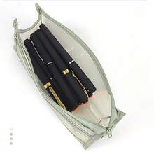 New Large Capacity Student Pencil Case, Fashionable High-Quality Storage Bag, Knitted Felt Desktop Organizer - Pencil Case - View 4