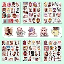 101 张动漫贴纸 - 花子君、八代宁宁、葵茜、幸成司角色贴纸套装 - 彩色 - 查看 7