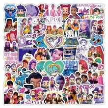 103pcs Cartoon Witch Hunter Sticker Set, Anime Character Sticker Collection - Multicolor - View 3