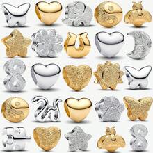 1 Mini Charm Series Silver Plated FIT Bracelet Necklace DIY Gift - Multicolor - View 1