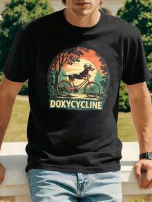 Camisetas masculinas - Preto - Ver 1