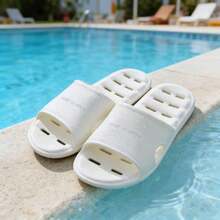 Japanese Style Leak-Proof Slippers, Unisex Bathroom Shower Sandals, Anti-Slip Quick-Drying Non-Odor Slides - Slippers - View 10