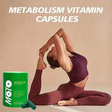 Moto Metabolism Boosting Capsule - Energy, Curb Cravings, Healthy Metabolism - Vegan Capsules, 30 Servings - 2pcs - 查看 10