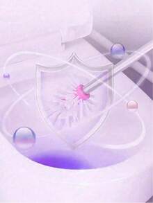 30pcs Toilet Cleaning Tablets Mopping Tablets, Wooden Floor & Tile Cleaner, Household Toilet Decontamination, Long-Lasting Fragrance Brightening & Deep Cleaning Supplies - 紫色的 - 查看 3