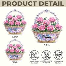 Love You A Ton, Mama - Family Personalized Custom Acrylic Plaque Custom Shape - Mother's Day, Gift For Mom - As Shown2 - View 5