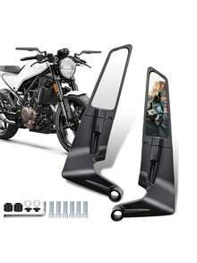 Universal Modified Invisible Rearview Mirror Spoiler - A - View 1