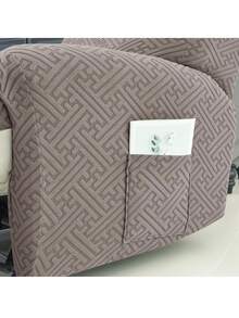 单人躺椅沙发套，弹性组合式躺椅沙发套，柔软、弹性好、可水洗，保护家具和宠物。 - 彩色 - 查看 4